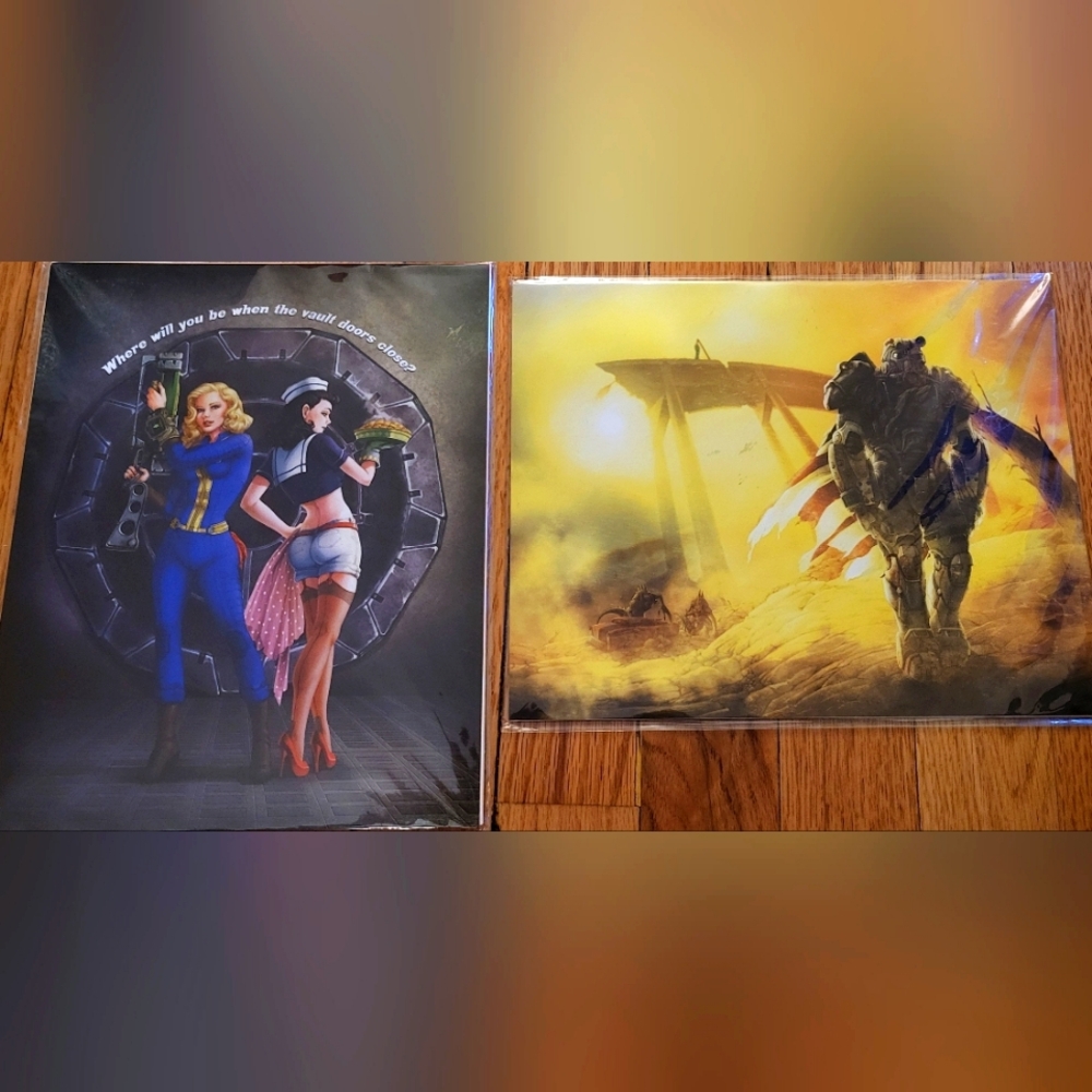Fall Out Art Prints (2 Count)